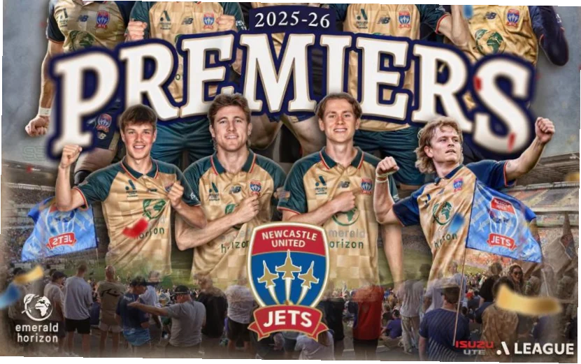 Newcastle Jets Dominasi Liga A-League dengan Kemenangan 4-0 atas Central Coast Mariners