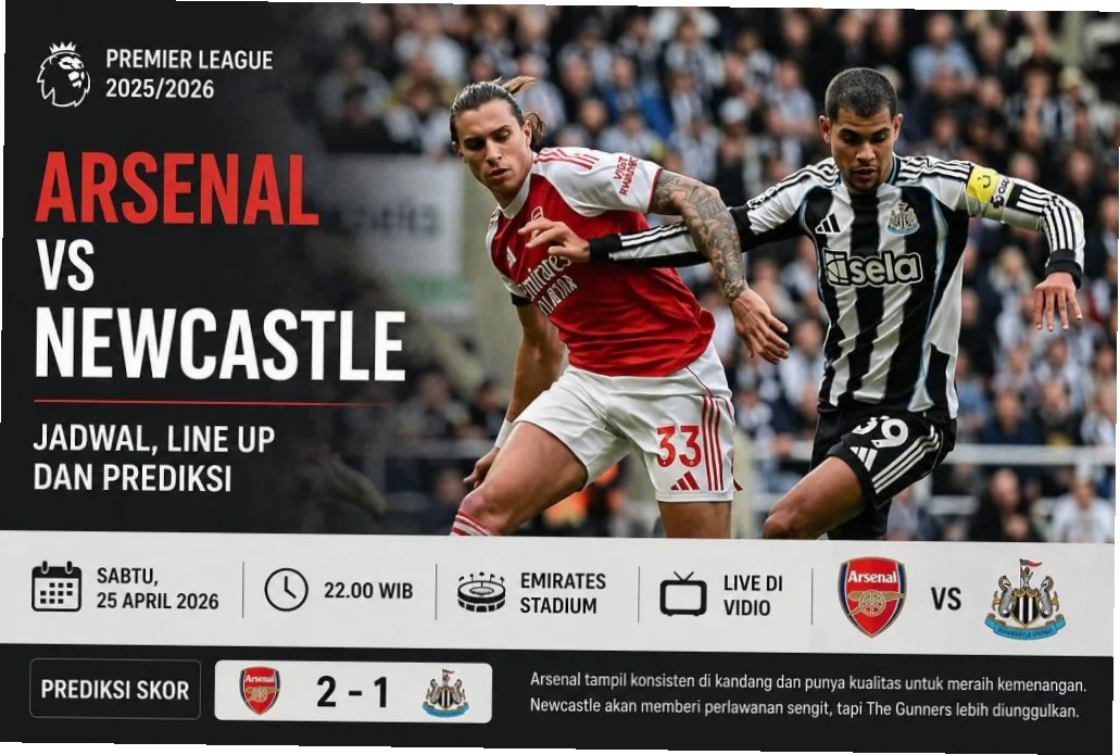 Pertandingan Sengit: Arsenal vs Newcastle United, Siapa yang Berjaya?