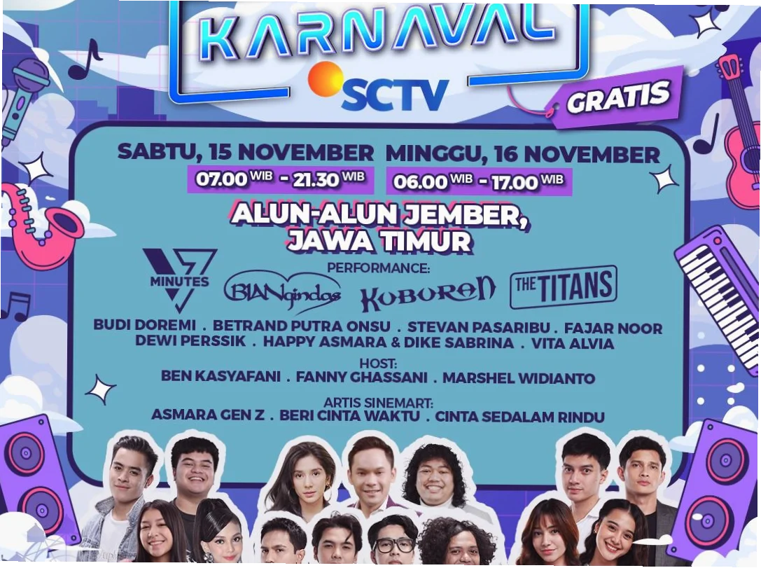 SCTV Siap Hadirkan Berbagai Acara Menarik, dari Siaran Langsung Liga Inggris hingga Karnaval 2026