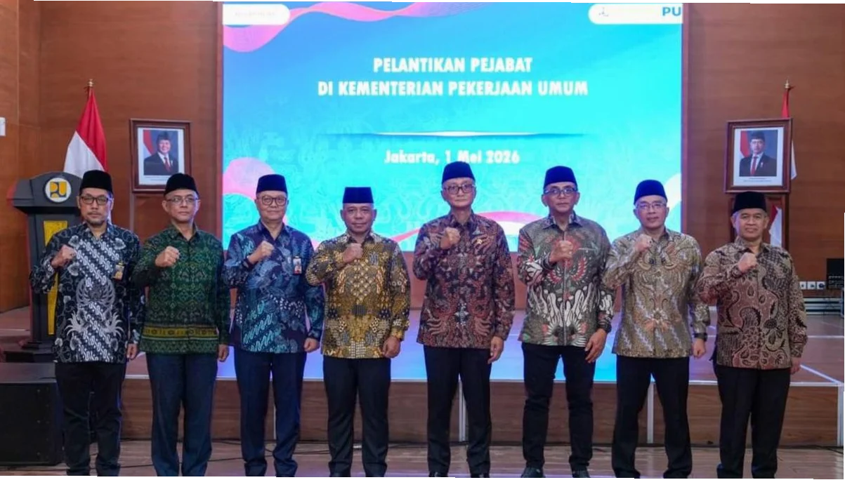 Kementerian PU Lantik 7 Pejabat Eselon I: Meningkatkan Kinerja dan Dukung Program Prioritas